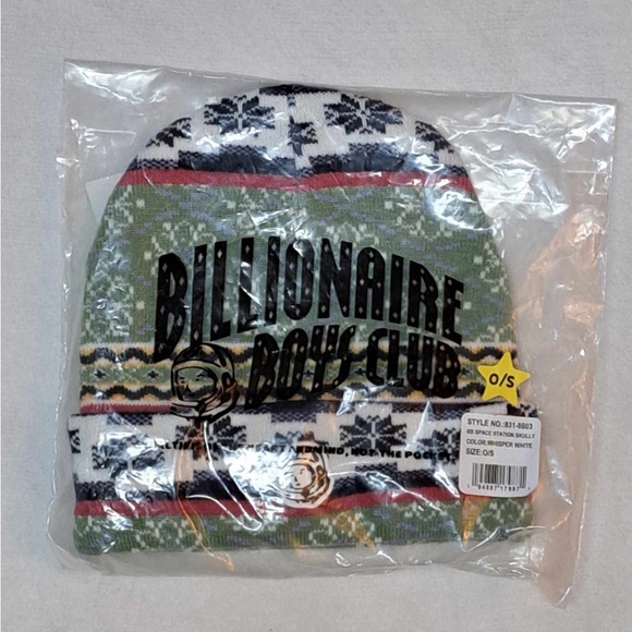 Billionaire Boys Club BB Space Station Skully (Whisper White) ONE SIZE FITS MOST